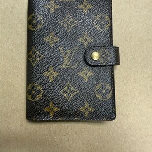 Louis Vuitton Brown Monogram PM Agenda